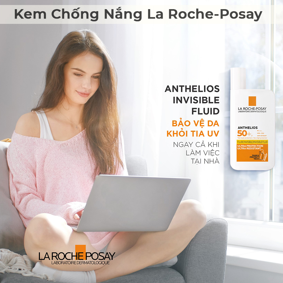 Kem Chống Nắng La Roche-Posay Anthelios Shaka Fluid SPF50+-8 Kem Chống Nắng La Roche-Posay Anthelios Shaka Fluid SPF50+-8