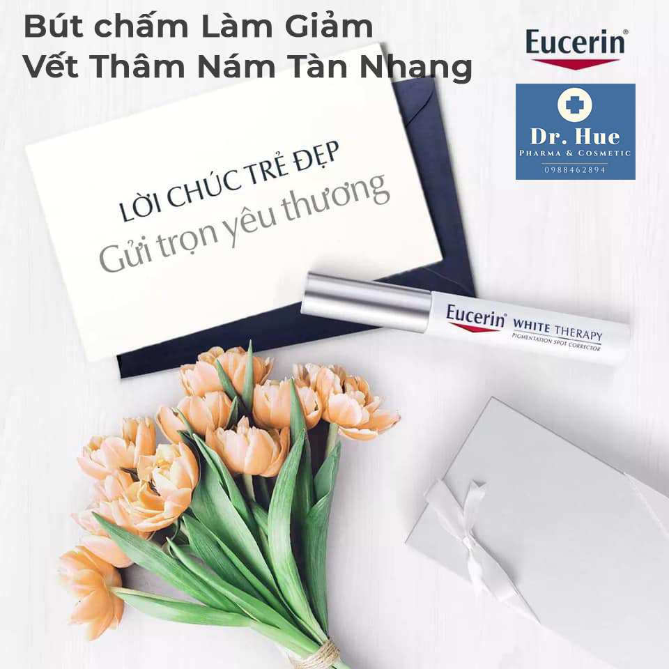 Kem Làm Giảm Vết Thâm Nám Tàn Nhang Eucerin White Therapy Spot Corrector 5ml11a Bút Chấm Làm Giảm Thâm Nám Tàn Nhang Eucerin White Therapy Spot Corrector 5ml