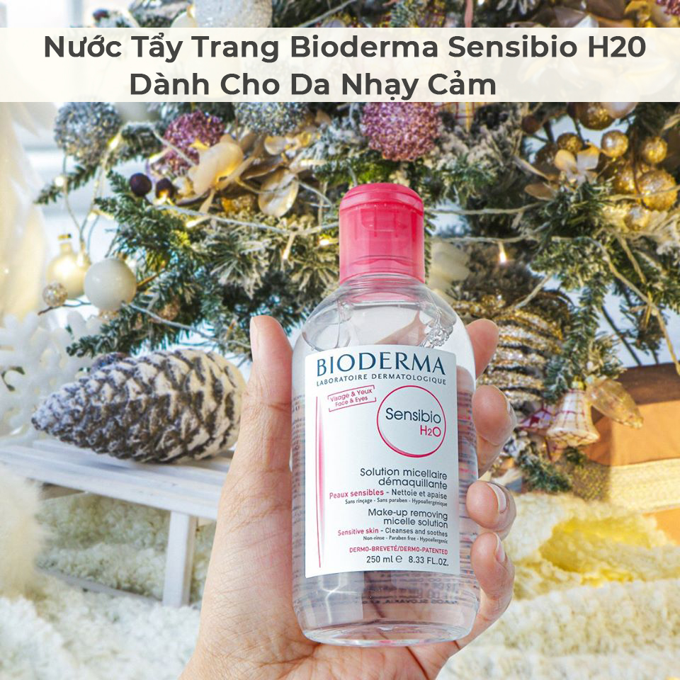 Nước Tẩy Trang Bioderma Sensibio H20 Dành Cho Da Nhạy Cảm 500ml-2 Nước Tẩy Trang Bioderma Sensibio H20 Dành Cho Da Nhạy Cảm 500ml-2