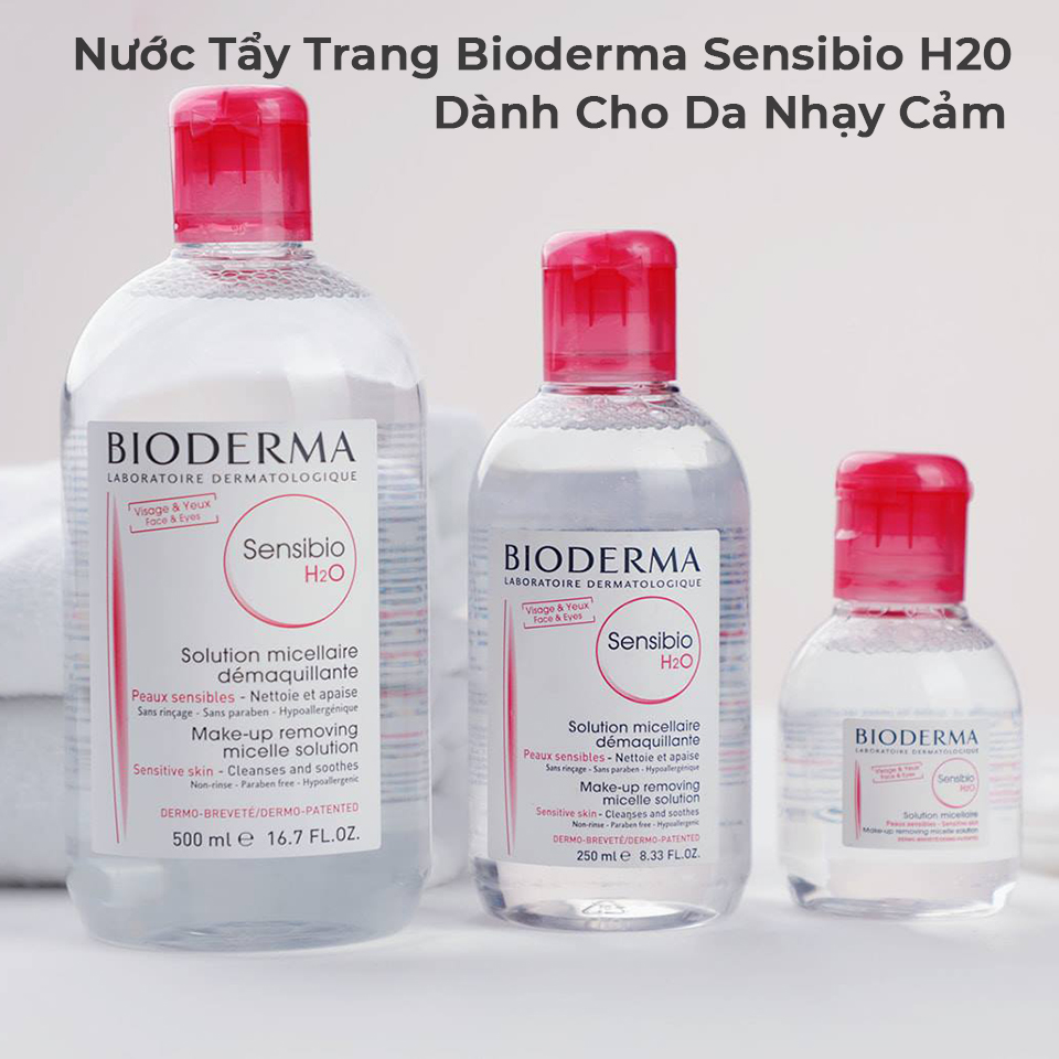 Nước Tẩy Trang Bioderma Sensibio H20 Dành Cho Da Nhạy Cảm 500ml-6