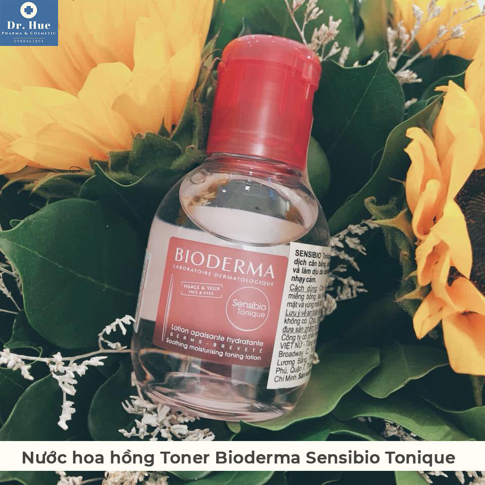 Nước hoa hồng Toner Bioderma Sensibio Tonique dành cho da nhạy cảm và da mụn 100ml-7 Nước hoa hồng Toner Bioderma Sensibio Tonique dành cho da nhạy cảm và da mụn 100ml-7