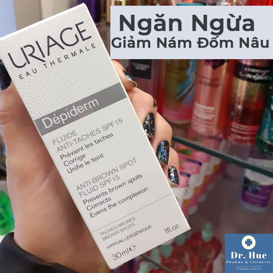 Sữa Dưỡng Ẩm Ngăn Ngừa và Giảm Nám Đốm Nâu Uriage FLUIDE ANTI TACHES SPF15 30ml