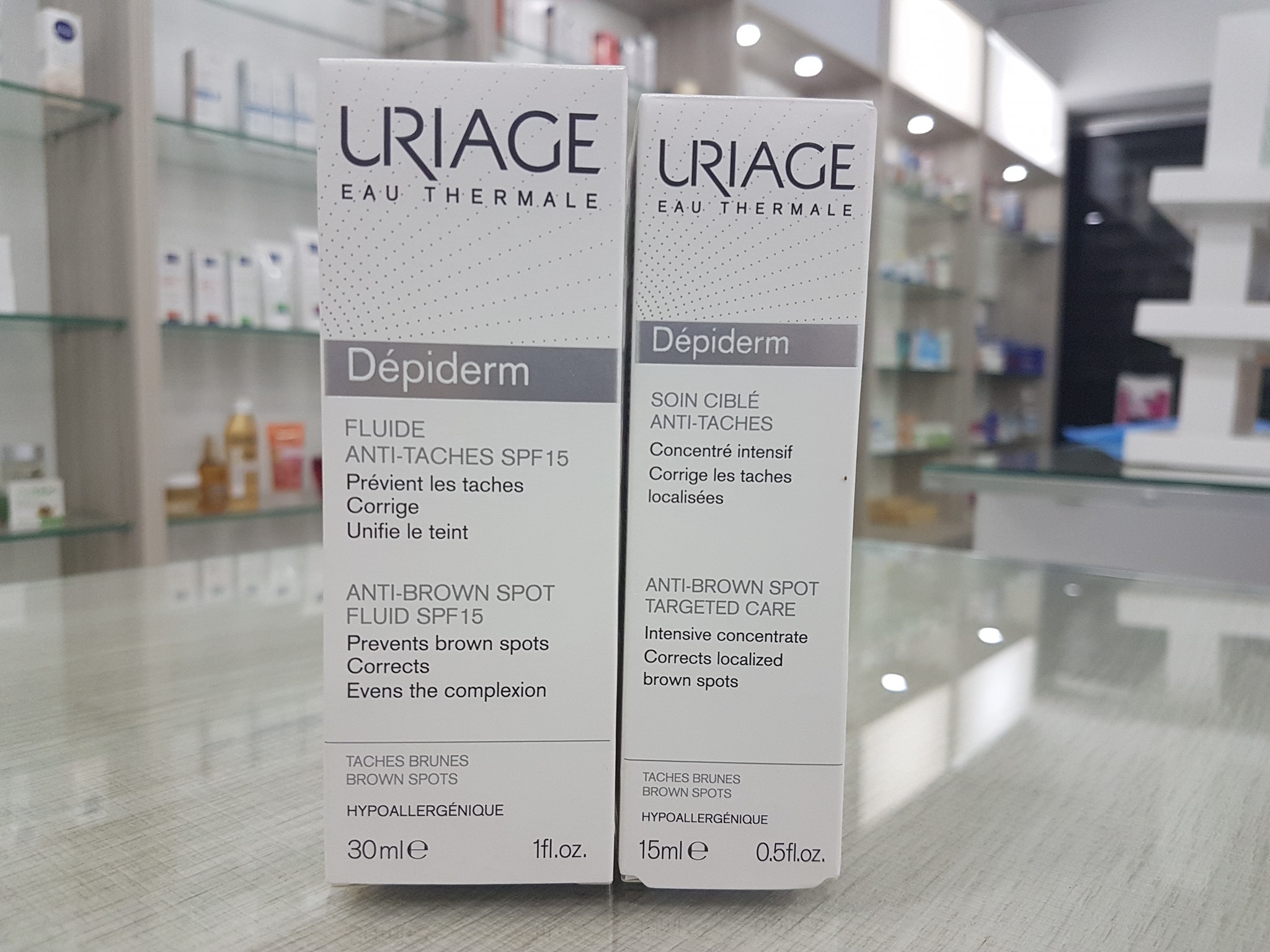 Sữa Dưỡng Ẩm Ngăn Ngừa và Giảm Nám Đốm Nâu Uriage FLUIDE ANTI TACHES SPF15 30ml5 Sữa Dưỡng Ẩm Ngăn Ngừa và Giảm Nám Đốm Nâu Uriage FLUIDE ANTI TACHES SPF15 30ml