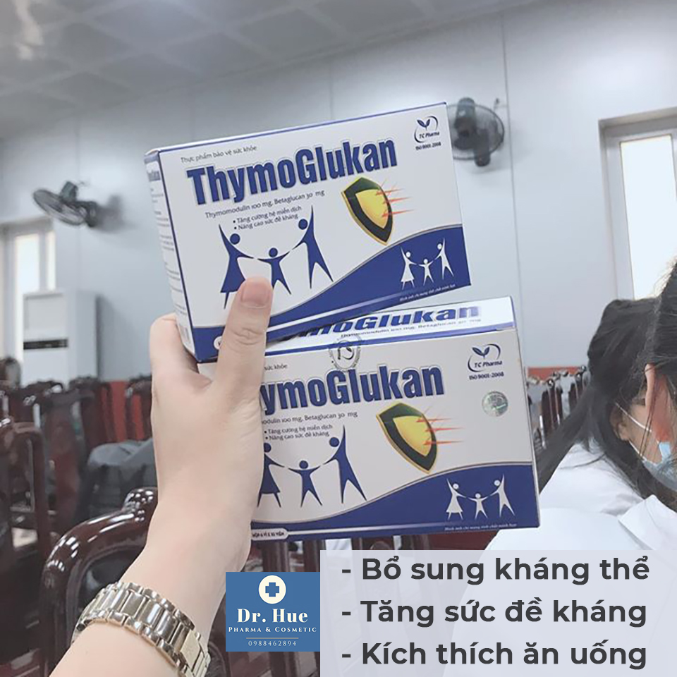 THYMOGLUCAN - Bổ Sung Kháng Thể Tăng Sức Đề Kháng Và Kích Thích Ăn Uống 2 THYMOGLUCAN - Bổ Sung Kháng Thể Tăng Sức Đề Kháng Và Kích Thích Ăn Uống 3
