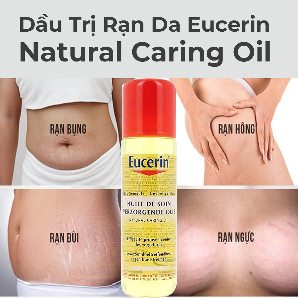 Dầu Trị Rạn Da Eucerin Natural Caring Oil 125ml-1