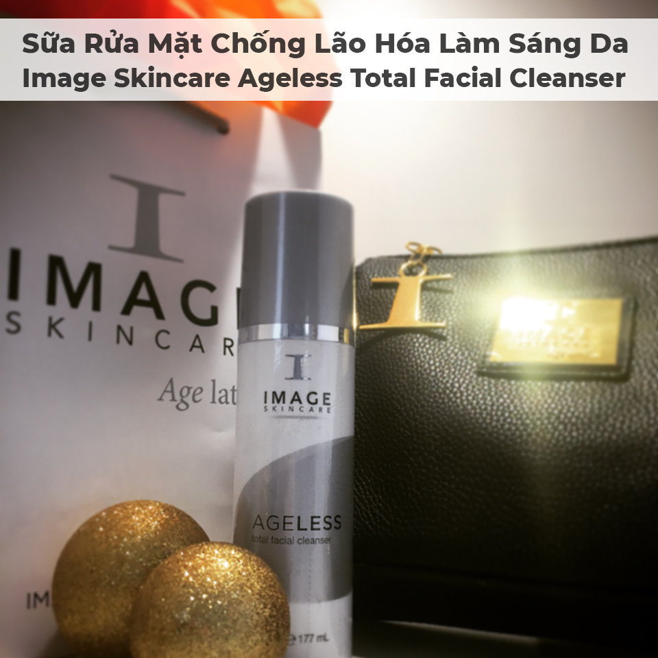 Sữa Rửa Mặt Chống Lão Hóa Làm Sáng Da Image Skincare Ageless Total Facial Cleanser - 10 Sữa Rửa Mặt Chống Lão Hóa Làm Sáng Da Image Skincare Ageless Total Facial Cleanser - 10