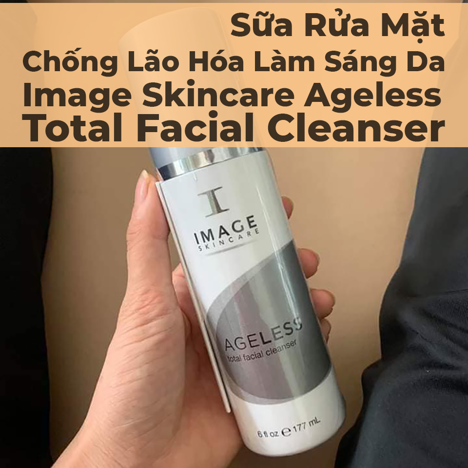 Sữa Rửa Mặt Chống Lão Hóa Làm Sáng Da Image Skincare Ageless Total Facial Cleanser - 3 Sữa Rửa Mặt Chống Lão Hóa Làm Sáng Da Image Skincare Ageless Total Facial Cleanser - 3