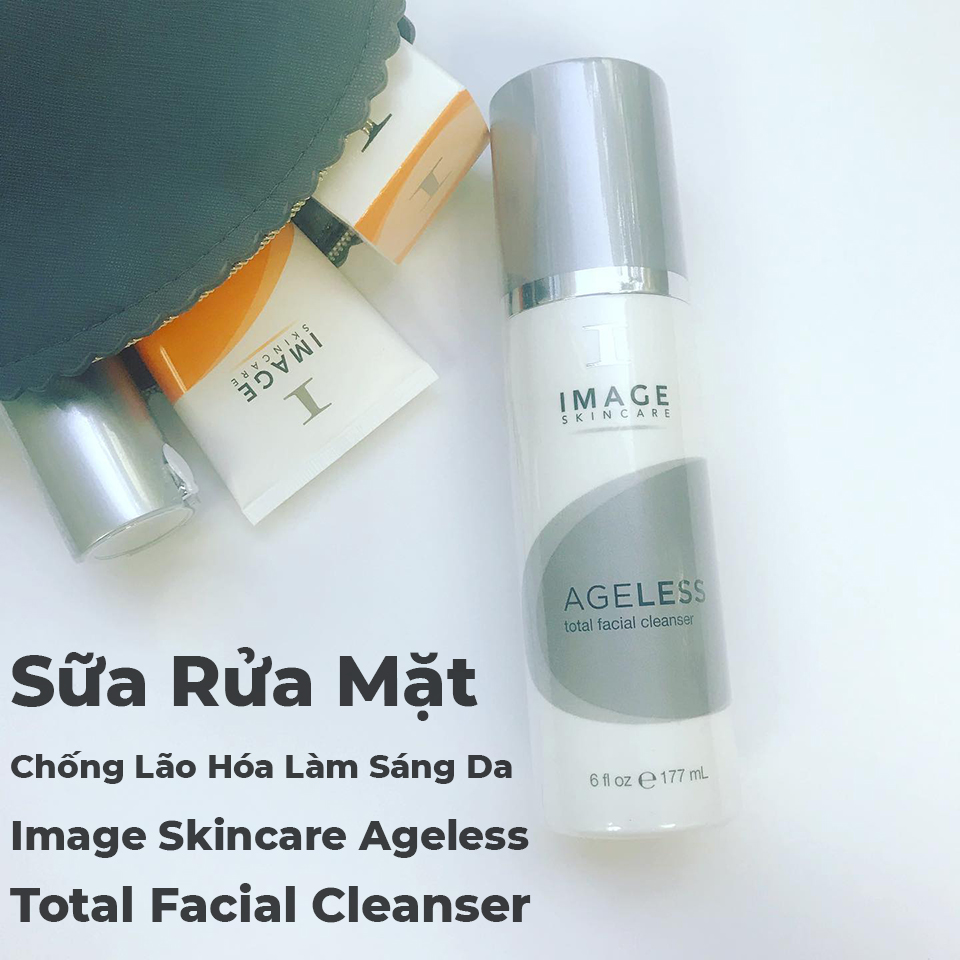 Sữa Rửa Mặt Chống Lão Hóa Làm Sáng Da Image Skincare Ageless Total Facial Cleanser - 6 Sữa Rửa Mặt Chống Lão Hóa Làm Sáng Da Image Skincare Ageless Total Facial Cleanser - 6
