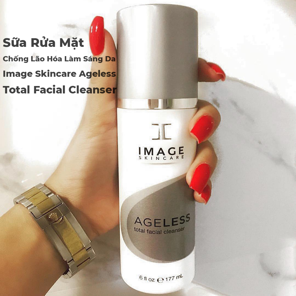 Sữa Rửa Mặt Chống Lão Hóa Làm Sáng Da Image Skincare Ageless Total Facial Cleanser - 8 Sữa Rửa Mặt Chống Lão Hóa Làm Sáng Da Image Skincare Ageless Total Facial Cleanser - 8