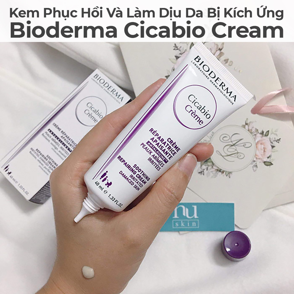 Kem Phục Hồi Và Làm Dịu Da Bị Kích Ứng Bioderma Cicabio Cream-1 Kem Phục Hồi Và Làm Dịu Da Bị Kích Ứng Bioderma Cicabio Cream-1