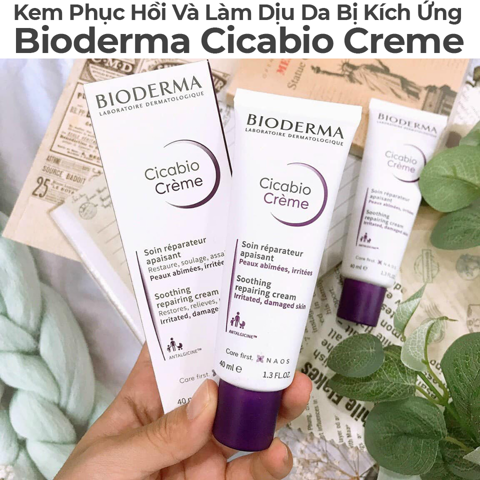 Kem Phục Hồi Và Làm Dịu Da Bị Kích Ứng Bioderma Cicabio Cream-10 Kem Phục Hồi Và Làm Dịu Da Bị Kích Ứng Bioderma Cicabio Cream-10