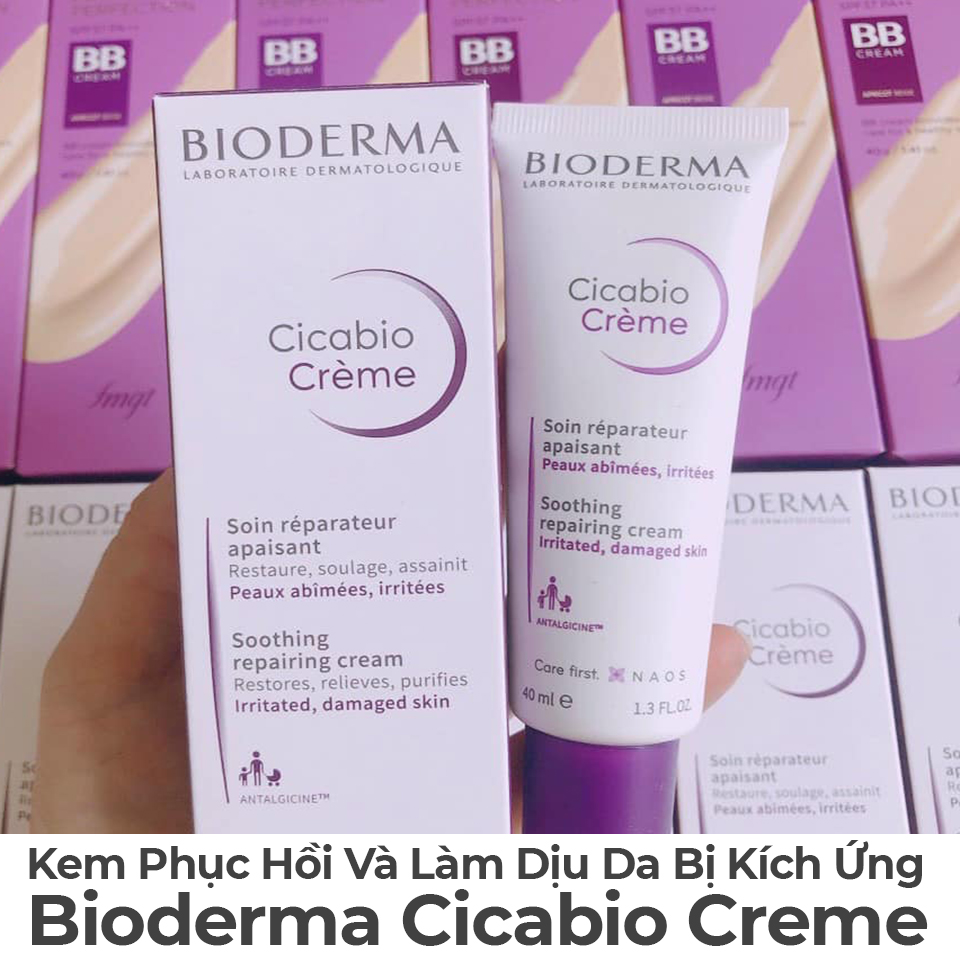 Kem Phục Hồi Và Làm Dịu Da Bị Kích Ứng Bioderma Cicabio Cream-11 Kem Phục Hồi Và Làm Dịu Da Bị Kích Ứng Bioderma Cicabio Cream-11