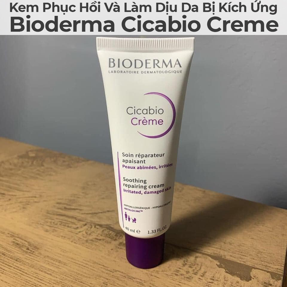 Kem Phục Hồi Và Làm Dịu Da Bị Kích Ứng Bioderma Cicabio Cream-12 Kem Phục Hồi Và Làm Dịu Da Bị Kích Ứng Bioderma Cicabio Cream-12