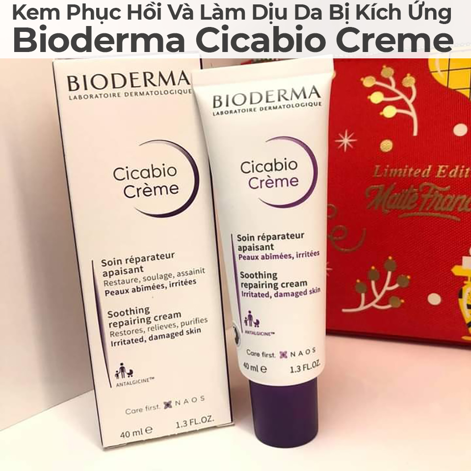 Kem Phục Hồi Và Làm Dịu Da Bị Kích Ứng Bioderma Cicabio Cream-13 Kem Phục Hồi Và Làm Dịu Da Bị Kích Ứng Bioderma Cicabio Cream-13