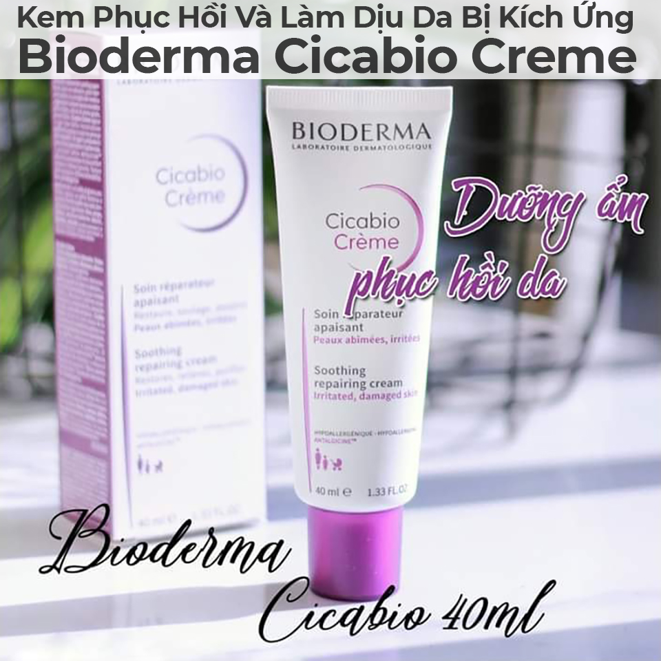 Kem Phục Hồi Và Làm Dịu Da Bị Kích Ứng Bioderma Cicabio Cream-15 Kem Phục Hồi Và Làm Dịu Da Bị Kích Ứng Bioderma Cicabio Cream-15