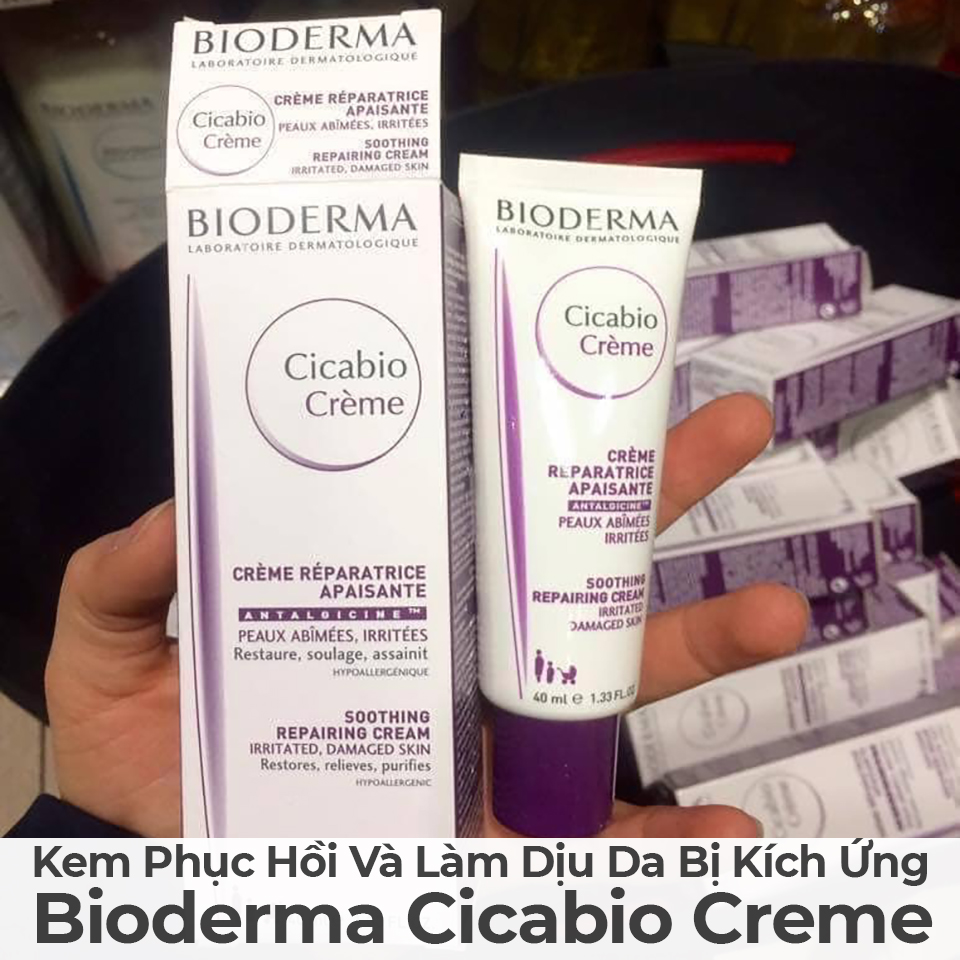 Kem Phục Hồi Và Làm Dịu Da Bị Kích Ứng Bioderma Cicabio Cream-17 Kem Phục Hồi Và Làm Dịu Da Bị Kích Ứng Bioderma Cicabio Cream-17