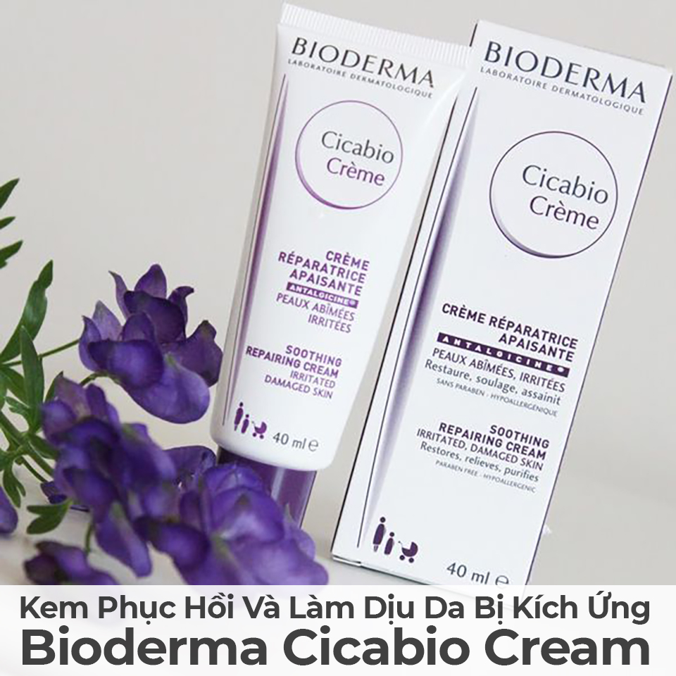 Kem Phục Hồi Và Làm Dịu Da Bị Kích Ứng Bioderma Cicabio Cream-2 Kem Phục Hồi Và Làm Dịu Da Bị Kích Ứng Bioderma Cicabio Cream-2