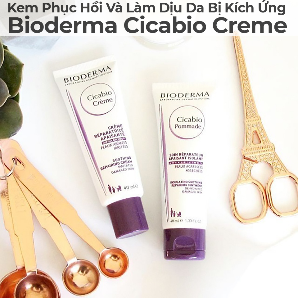 Kem Phục Hồi Và Làm Dịu Da Bị Kích Ứng Bioderma Cicabio Cream-20 Kem Phục Hồi Và Làm Dịu Da Bị Kích Ứng Bioderma Cicabio Cream-20