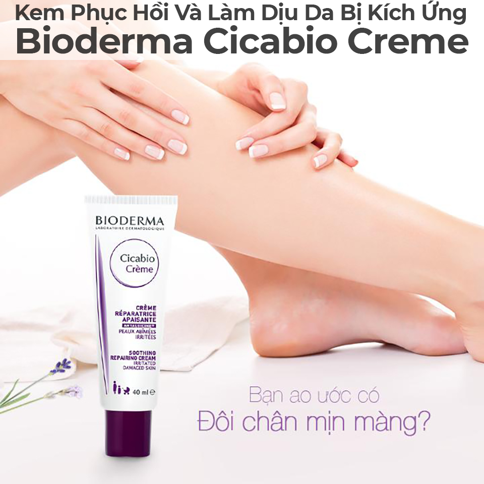 Kem Phục Hồi Và Làm Dịu Da Bị Kích Ứng Bioderma Cicabio Cream-21 Kem Phục Hồi Và Làm Dịu Da Bị Kích Ứng Bioderma Cicabio Cream-21
