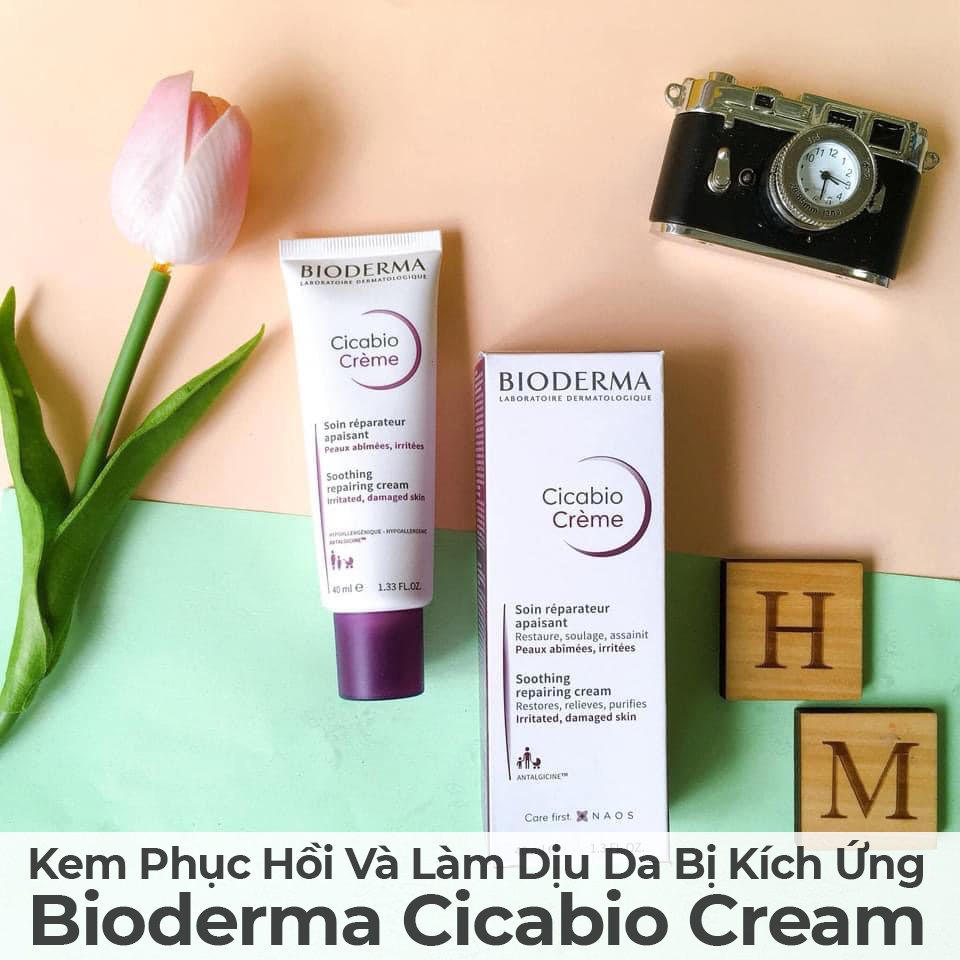 Kem Phục Hồi Và Làm Dịu Da Bị Kích Ứng Bioderma Cicabio Cream-8 Kem Phục Hồi Và Làm Dịu Da Bị Kích Ứng Bioderma Cicabio Cream-8