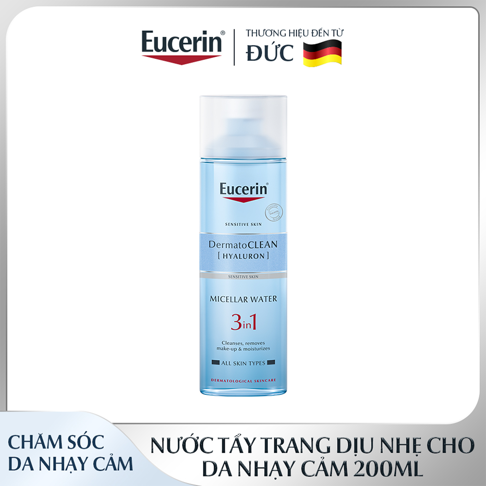 Nước Tẩy Trang Eucerin DermatoClean Micellar Water 3in1 Cho Da Nhạy Cảm-2 Nước Tẩy Trang Eucerin DermatoClean Micellar Water 3in1 Cho Da Nhạy Cảm-2