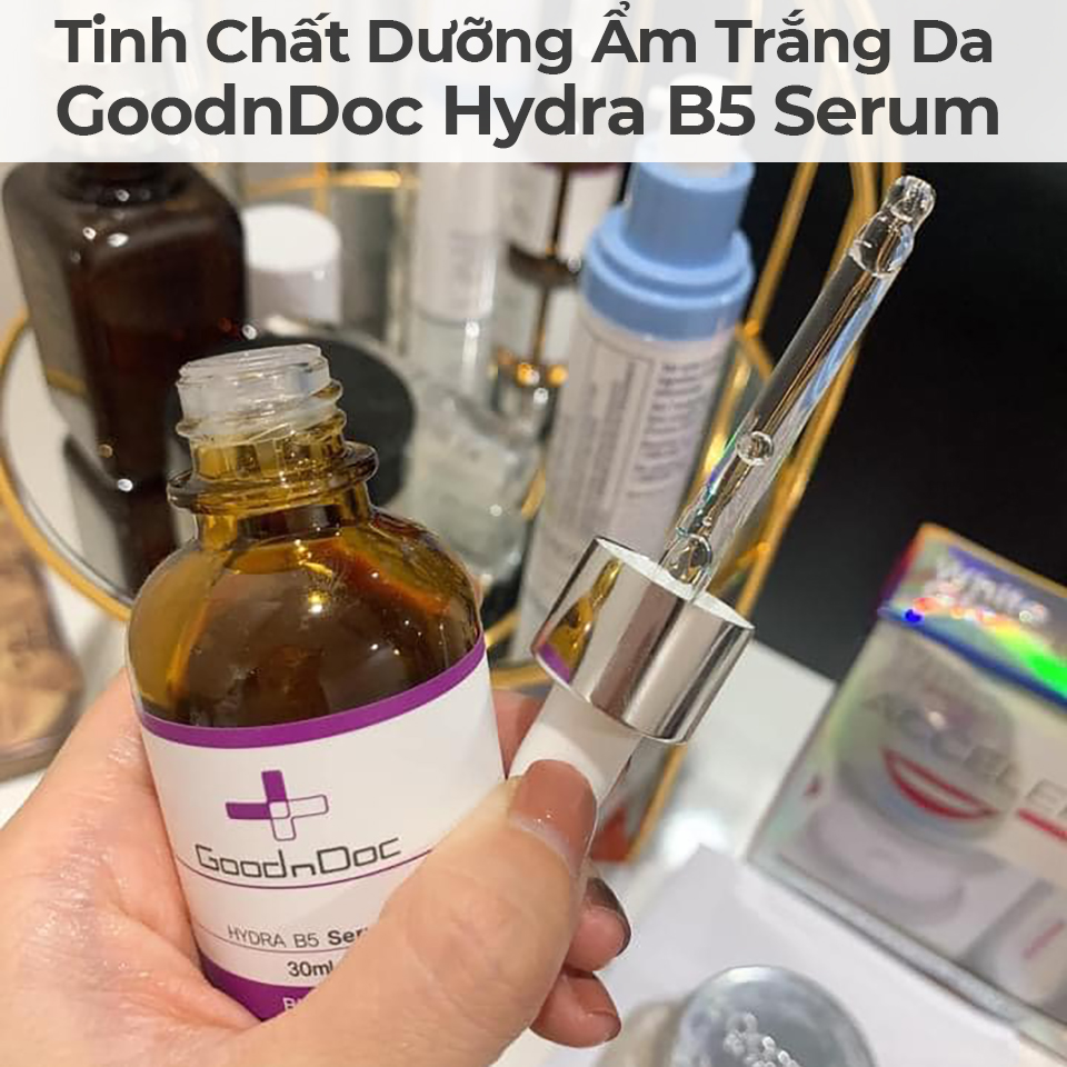 Tinh Chất Dưỡng Ẩm Trắng Da GoodnDoc Hydra B5 Serum-8 Tinh Chất Dưỡng Ẩm Trắng Da GoodnDoc Hydra B5 Serum-8