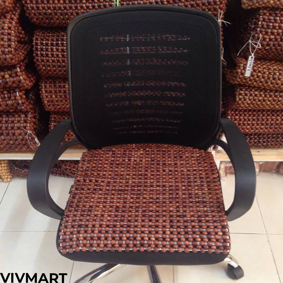 đệm ghế văn phòng hạt gỗ hương nam phi-2a đệm ghế văn phòng hạt gỗ hương nam phi-2a