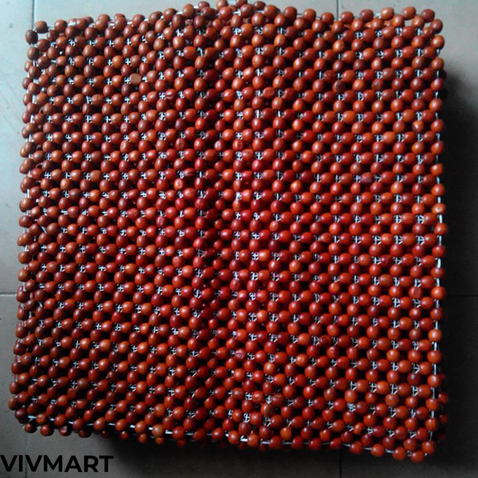 đệm ghế văn phòng hạt gỗ hương nam phi-3a đệm ghế văn phòng hạt gỗ hương nam phi-3a