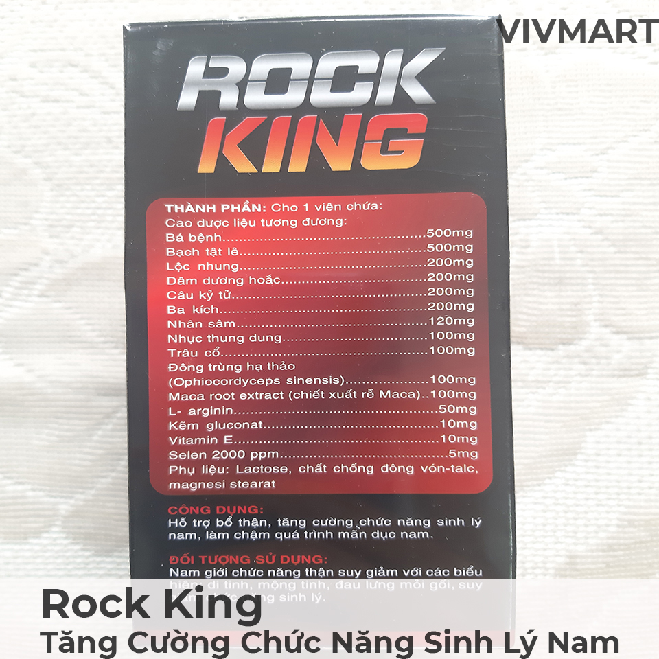 Rock King - Tăng Cường Chức Năng Sinh Lý Nam-7a Rock King - Tăng Cường Chức Năng Sinh Lý Nam-7a