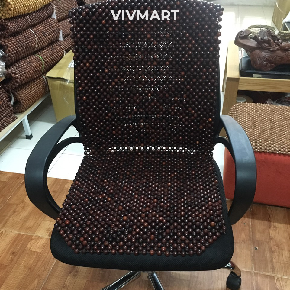 đệm ghế văn phòng hạt gỗ cẩm lai-1a đệm ghế văn phòng hạt gỗ cẩm lai-1a