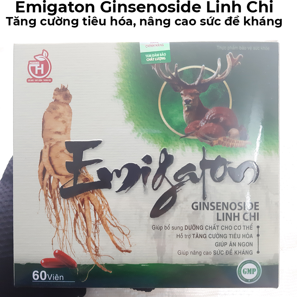 Emigaton ginsenoside linh chi - Tăng cường tiêu hóa, nâng cao sức đề kháng-6 Emigaton ginsenoside linh chi - Tăng cường tiêu hóa, nâng cao sức đề kháng-6