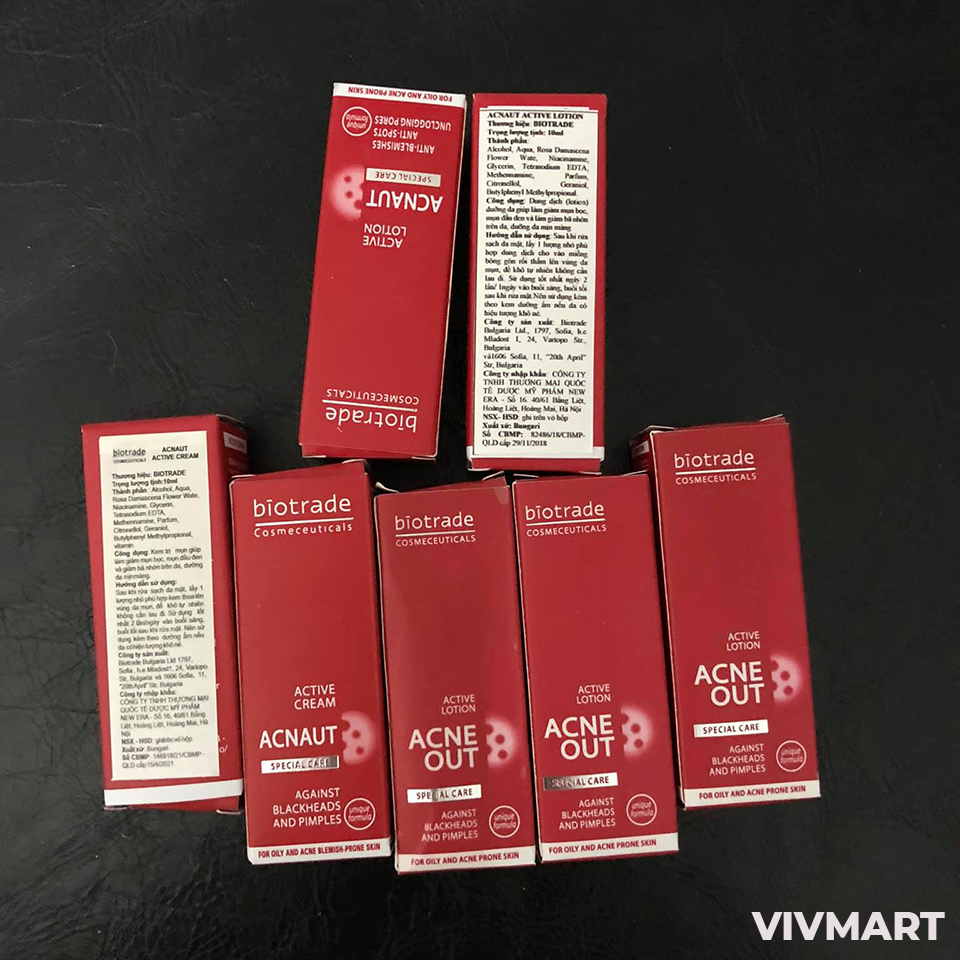 Chấm mụn Biotrade Acnaut Active Lotion 10ml-3 Chấm mụn Biotrade Acnaut Active Lotion 10ml-3