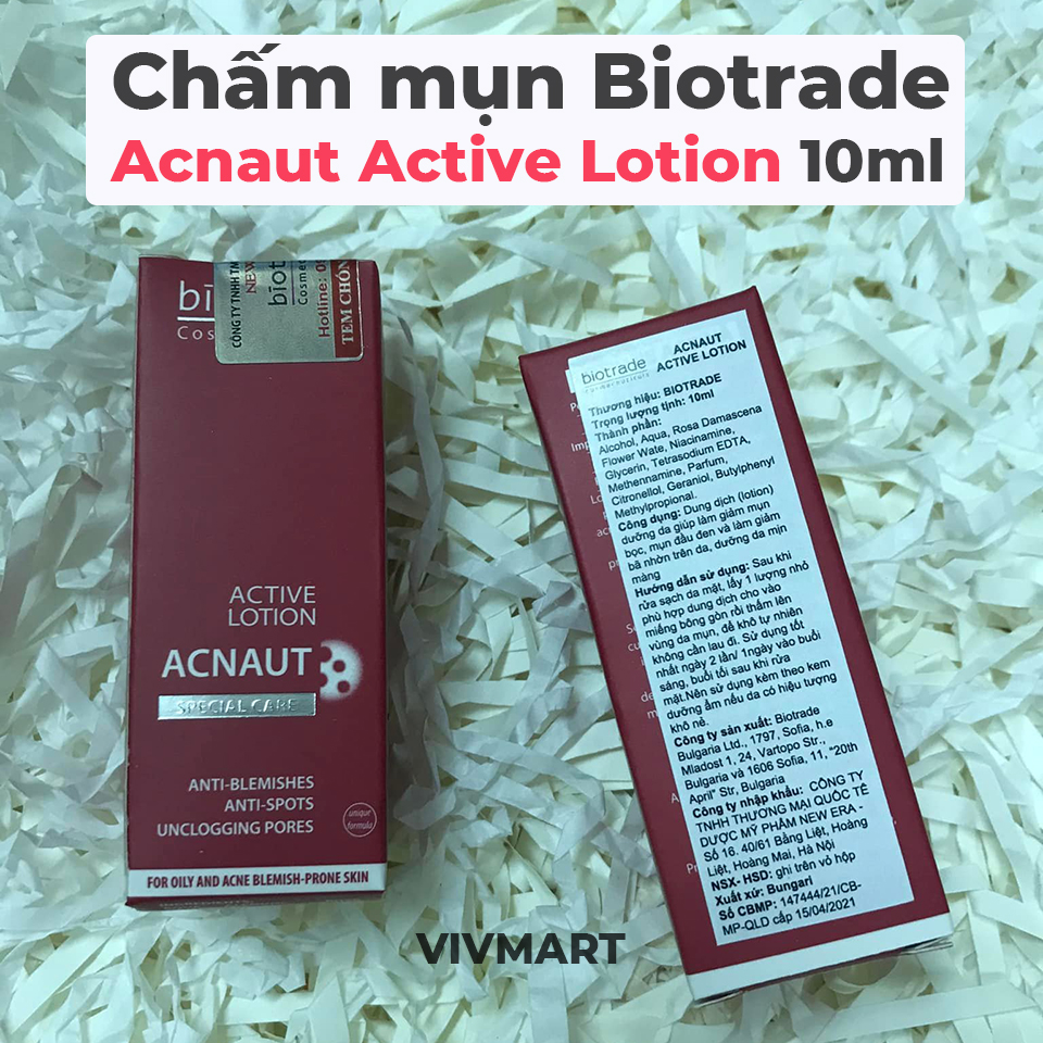 Chấm mụn Biotrade Acnaut Active Lotion 10ml-9 Chấm mụn Biotrade Acnaut Active Lotion 10ml-9