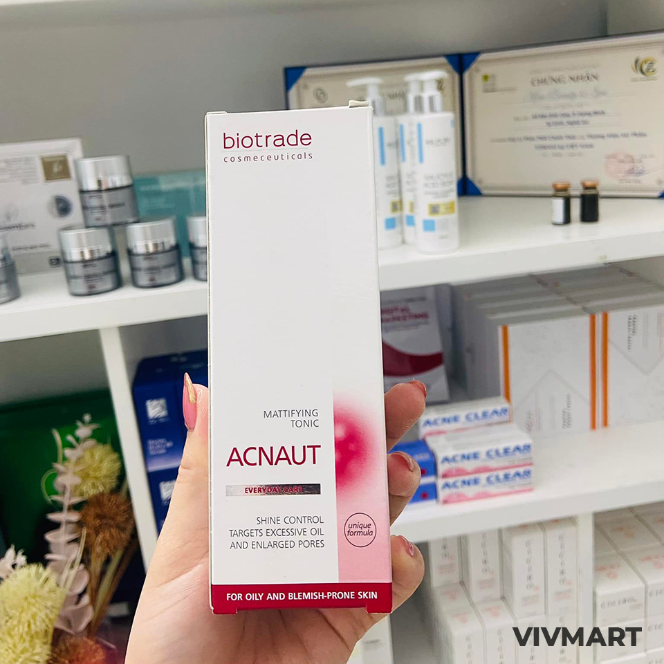 Nước Hoa Hồng Trị Mụn Biotrade Acnaut Mattifying Tonic 60ml-3 Nước Hoa Hồng Trị Mụn Biotrade Acnaut Mattifying Tonic 60ml-3
