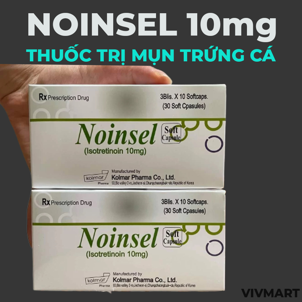 Thuốc Điều Trị Mụn Trứng Cá Noinsel 10mg-5 Thuốc Điều Trị Mụn Trứng Cá Noinsel 10mg-5