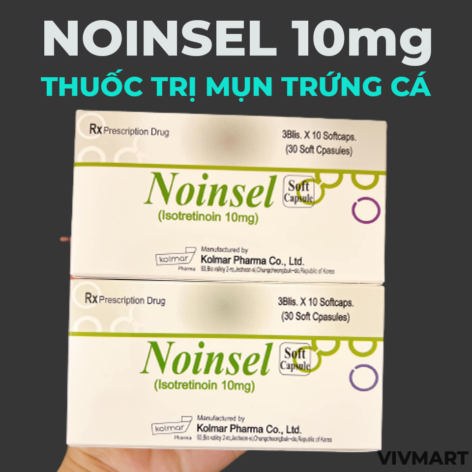 Thuốc Điều Trị Mụn Trứng Cá Noinsel 10mg-6 Thuốc Điều Trị Mụn Trứng Cá Noinsel 10mg-6