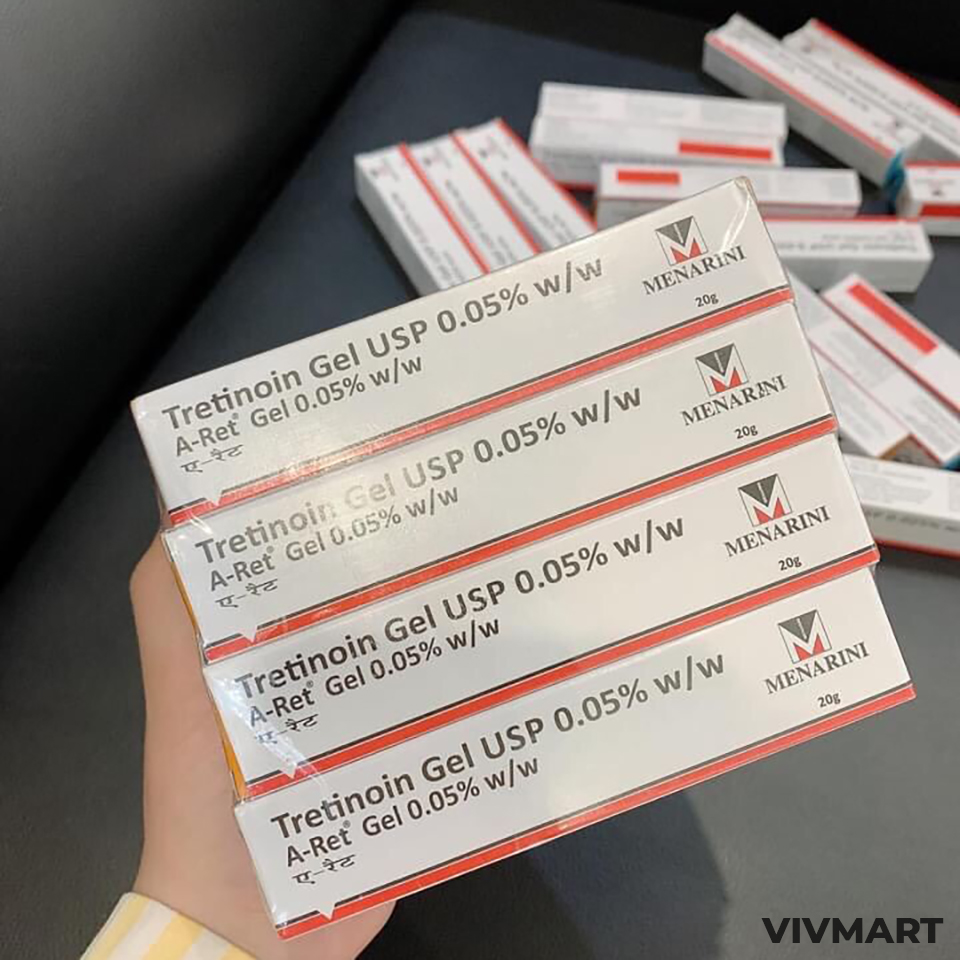 Tretinoin Gel USP Aret 0.05 Điều Trị Mụn Chống Lão Hóa Da-5 Tretinoin Gel USP Aret 0.05 Điều Trị Mụn Chống Lão Hóa Da-5